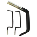 30 Pc Garage Storage Wall Mount Hook Set, Vinyl-Coated Steel Utility Hooks for Tools, Ladders & Garden Equipment