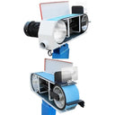 6" Industrial Belt Grinder Sander 250x150 mm 3-Phase 2.4/3.0 KW 3360 RPM Machine, Heavy Duty Metal Sanding Tool with Adjustable Height & 2000x150 mm Belt