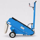 Industrial 3" Belt Sander Grinder, 3kW 3-Phase 220V Motor, 3360 RPM Metal Grinding & Polishing Machine with Wheels