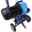 Industrial 3" Belt Sander Grinder, 3kW 3-Phase 220V Motor, 3360 RPM Metal Grinding & Polishing Machine with Wheels