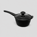 7"(18cm) Heavy Gauge Nonstick Marble Sauce Pot 5-Layer Marble Coating Cooking Pot, Saucepan for Soup, Pasta & Everyday Cooking