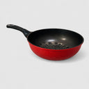 9.5"/24cm Nonstick Wok Frying Pan with 3D Diamond Coating – Korean Made, Scratch-Resistant Cookware for Stir Fry & Everyday Cooking