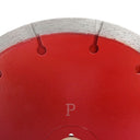 4-1/2" x .250" Premium Red Sandwich Tuck Point Diamond Blade, Concrete & Mortar Joint Removal Disc for Angle Grinder