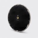 14” Asphalt & Green Concrete Diamond Saw Blade, High Speed Cutting Disc with 1” Arbor & 20mm Adapter for Masonry & Roadwork