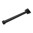 4 Pcs 12" Black Pipeline Shelf Support Faceout – Pipe Style Wall Mounted Retail Fixture for Apparel & Merchandise Displays