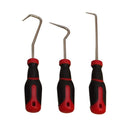 5 Pc Professional Pick and Hook Set, Long Reach Precision Pick Tools, L Pick Remover Tool Set for O-Rings, Seals, Gaskets & Automotive Repair