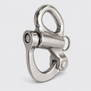 Marine T316 Stainless Steel 3-3/4" Fixed Eye Snap Shackle Sailboat Quick Release Locking 2,090 Lbs WLL