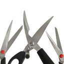 3 Pc Stainless Steel Multi-Purpose Utility Scissors Set, Heavy Duty Household, Kitchen & Office Cutting Shears