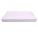Model-3 AD107 Twin-XL Size 6PC Knife Edge Outdoor Daybed Mattress Cushion Bolster Pillow Complete Set