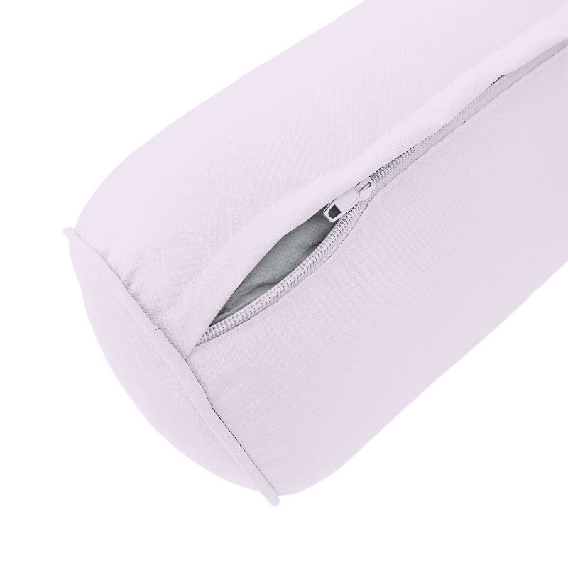 Model-3 6PC Pipe Outdoor Daybed Mattress Bolster Pillow Fitted Sheet Cover Only-Twin-XL Size AD107