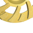 7” Super Turbo Diamond Grinding Cup Wheel, 18 Segment Hard Concrete Grinder Disc, 5/8''-11mm  Arbor