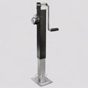 8,000 lb Weld-On Drop Leg Trailer Jack, Pin Sidewind Adjustable Tube Jack for Utility, Equipment & Hauler Trailers