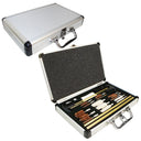 Universal 76 Pc Gun Cleaning Kit – Pistol & Rifle Cleaning Set with Rods, Brushes & Case for .22 to 12 Gauge