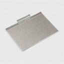 4 Pcs 11-1/8” x 7-1/4” Slatwall Acrylic Sign Holder, Clear Horizontal Marketing Frame Wall Mount for Retail Store, Office & Promotional Display