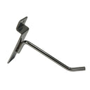 24 Pcs 4” Chrome Slatwall Hook, Retail Display Wire Metal Hanger for Store Wall Merchandising & Panel Fixture