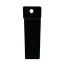 2 Pcs 6” Black Slatwall Hook, Retail Display Wire Metal Hanger for Store Wall Merchandising & Panel Fixture