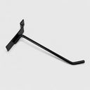 24 Pcs 6” Black Slatwall Hook, Retail Display Wire Metal Hanger for Store Wall Merchandising & Panel Fixture