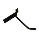 2 Pcs 4” Black Slatwall Hook, Retail Display Wire Metal Hanger for Store Wall Merchandising & Panel Fixture