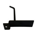 2 Pcs 4” Black Slatwall Hook, Retail Display Wire Metal Hanger for Store Wall Merchandising & Panel Fixture