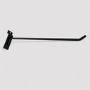2 Pcs 12” Black Slatwall Hook, Retail Display Wire Metal Hanger for Store Wall Merchandising & Panel Fixture