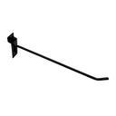 24 Pcs 12” Black Slatwall Hook, Retail Display Wire Metal Hanger for Store Wall Merchandising & Panel Fixture