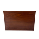 Cherry 18” x 18” x 12” Cube Pedestal Display, Knockdown Retail Base Fixture for Store, Boutique & Showroom Merchandising