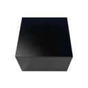 Black 18” x 18” x 12” Cube Pedestal Display, Knockdown Retail Base Fixture for Store, Boutique & Showroom Merchandising
