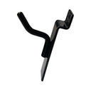 2 Pcs 1” Black Slatwall Hook, Retail Display Wire Metal Hanger for Store Wall Merchandising & Panel Fixture