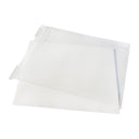 11-1/2” x 15” Slatwall Acrylic T-Shirt Display Holder, Clear Lucite Frame with Shirt Board for Retail Store Apparel Wall Merchandising