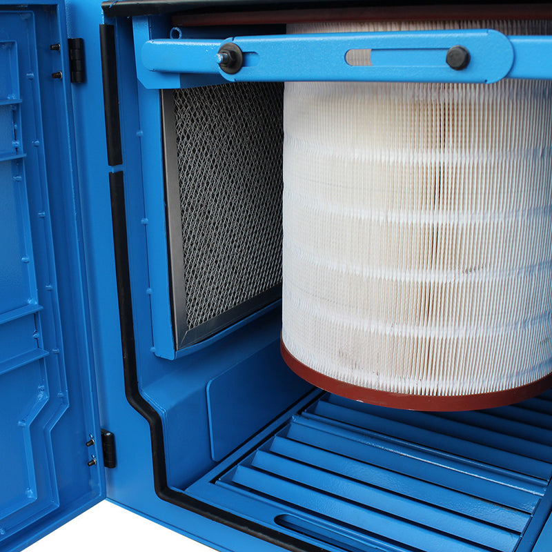 Metal Working Downdraft Table 46" x 38" Filter Dust Collector, 1540 lb Load Cap. Grinding Welding Station