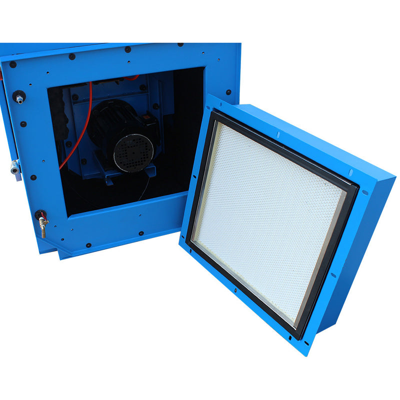 Metal Working Downdraft Table 46" x 38" Filter Dust Collector, 1540 lb Load Cap. Grinding Welding Station