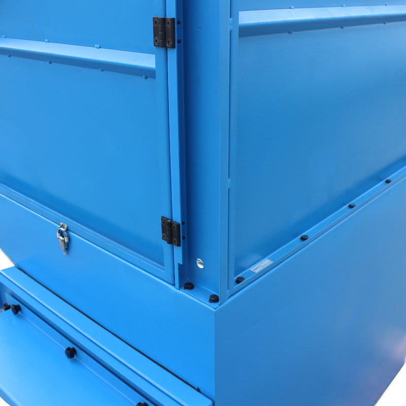 Metal Working Downdraft Table 46" x 38" Filter Dust Collector, 1540 lb Load Cap. Grinding Welding Station
