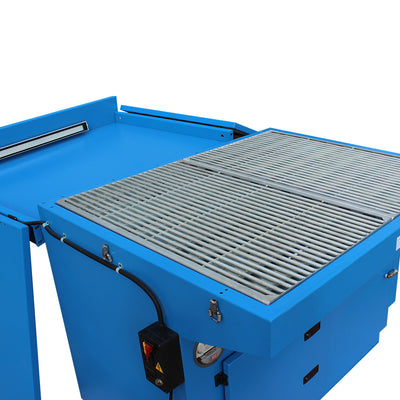 Metal Working Downdraft Table 46" x 38" Filter Dust Collector, 1540 lb Load Cap. Grinding Welding Station
