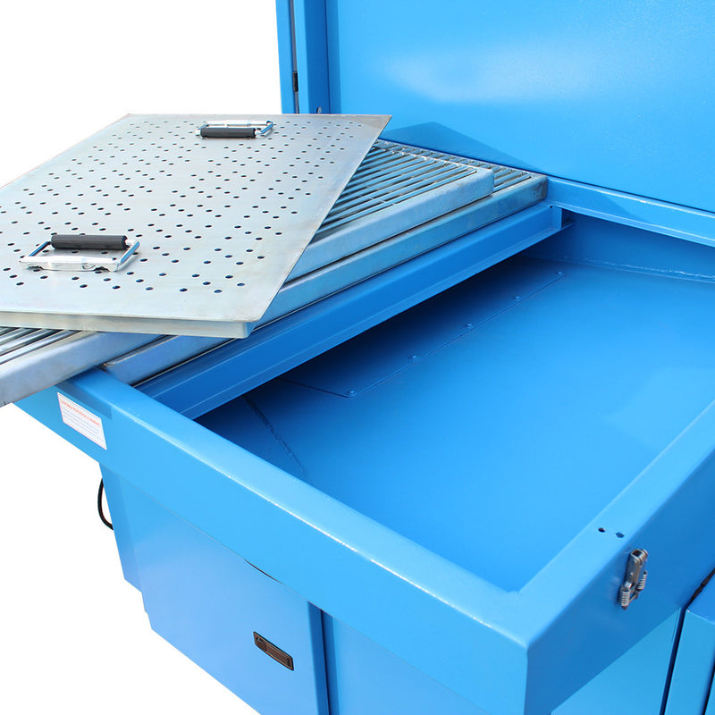 Metal Working Downdraft Table 46" x 38" Filter Dust Collector, 1540 lb Load Cap. Grinding Welding Station