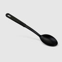 12" Black Nylon Basting & Serving Spoon, Heat Resistant Nonstick Cooking Spoon, Dishwasher Safe Kitchen Utensil