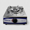 Single Burner Propane Stove 10,000 BTU, Stainless Steel Portable Gas Stove for Camping, Outdoor Cooking, Tailgating & Emergency Use