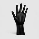 7-1/2"L x 1-3/4"W Female Mannequin Hand Ring Display Stand, Polyresin Jewelry Holder for Finger Rings, Retail Counter & Showcase Display