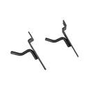 50 Pcs 1” Raw Steel Slatwall Hook, Retail Display Wire Metal Hanger for Store Wall Merchandising & Panel Fixture