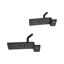 50 Pcs 1” Raw Steel Slatwall Hook, Retail Display Wire Metal Hanger for Store Wall Merchandising & Panel Fixture