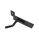 50 Pcs 1” Raw Steel Slatwall Hook, Retail Display Wire Metal Hanger for Store Wall Merchandising & Panel Fixture