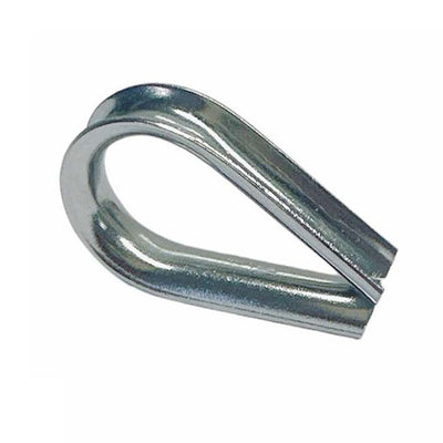 10 PC 5/16" Stainless Steel Wire Rope Thimble Light Duty SS 316 Type Grade