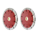 4 Pcs 5" x 0.375" x 5/8-7/8" Premium Triple Sandwich Tuck Point Diamond Blade, Mortar Joint Removal Disc for Concrete & Brick Repair