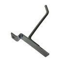 12 Pcs 4” Chrome Slatwall Hook, Retail Display Wire Metal Hanger for Store Wall Merchandising & Panel Fixture
