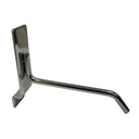 12 Pcs 4” Chrome Slatwall Hook, Retail Display Wire Metal Hanger for Store Wall Merchandising & Panel Fixture