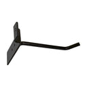 12 Pcs 4” Raw Steel Slatwall Hook, Retail Display Wire Metal Hanger for Store Wall Merchandising & Panel Fixture