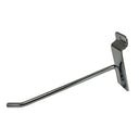 12 Pcs 8” Chrome Slatwall Hook, Retail Display Wire Metal Hanger for Store Wall Merchandising & Panel Fixture