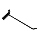 12 Pcs 8” Black Slatwall Hook, Retail Display Wire Metal Hanger for Store Wall Merchandising & Panel Fixture