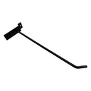 12 Pcs 10” Black Slatwall Hook, Retail Display Wire Metal Hanger for Store Wall Merchandising & Panel Fixture