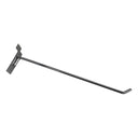 12 Pcs 12” Chrome Slatwall Hook, Retail Display Wire Metal Hanger for Store Wall Merchandising & Panel Fixture