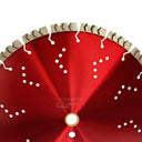24" Supreme Arrow Turbo Segmented Diamond Saw Blade, Concrete Cutoff Disc for Gas Cut-Off & Masonry Saws